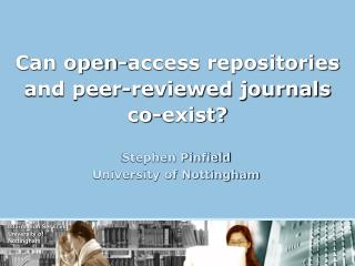 Can open-access repositories and peer-reviewed journals co-exist?