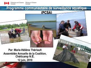 Programme communautaire de surveillance aquatique (PCSA)
