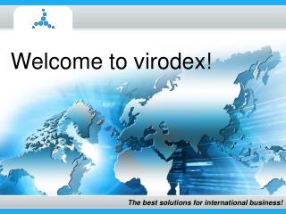 Welcome to virodex!