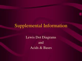 Supplemental Information