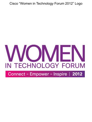 Cisco “Women in Technology Forum 2012” Logo