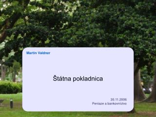 Štátna pokladnica