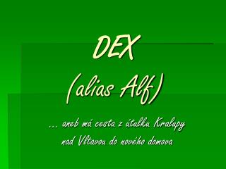 DEX (alias Alf)