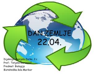 DAN ZEMLJE 22.04.