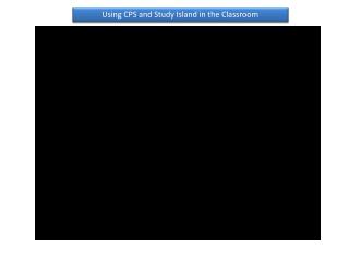 Using CPS and Study Island in the Classroom