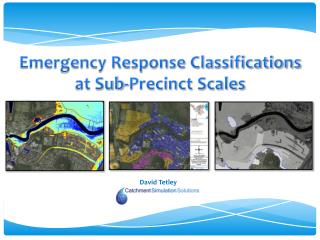 Emergency Response Classifications at Sub-Precinct Scales