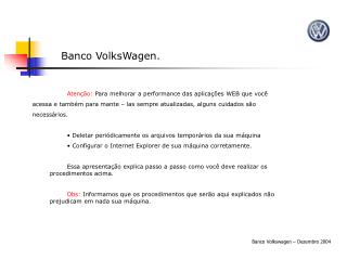 Banco VolksWagen.