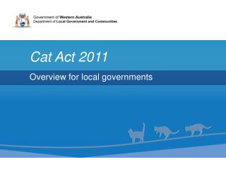 Cat Act 2011