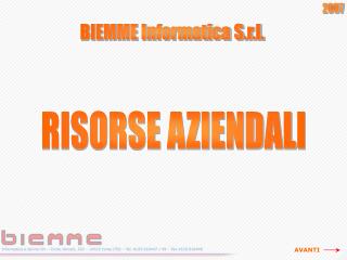 BIEMME Informatica S.r.l.