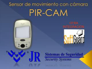 Sensor de movimiento con cámara PIR-CAM