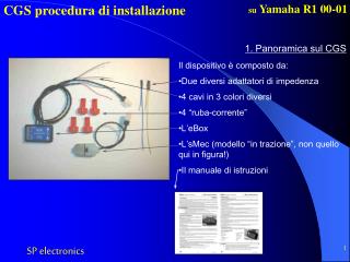 1. Panoramica sul CGS