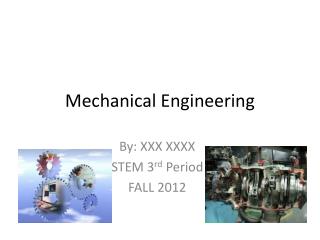 Mechanical Engineering