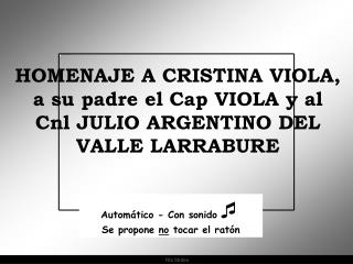 Automático - Con sonido ¯ Se propone no tocar el ratón