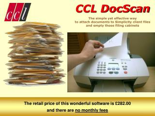 The retail price of this wonderful software is £282.00 and there are no monthly fees