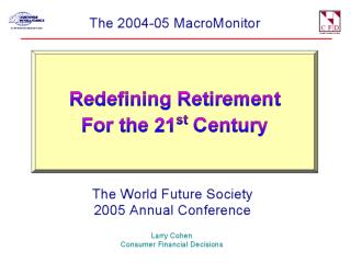 RedefiningRetirement2005-07