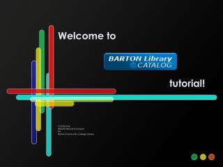 Welcome to tutorial!