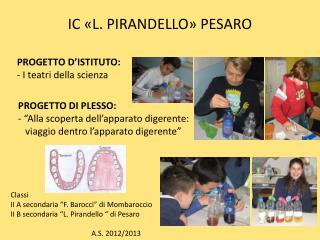 IC «L. PIRANDELLO» PESARO