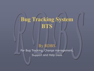 Bug Tracking System BTS