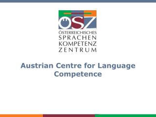 Austrian Centre for Language Competence
