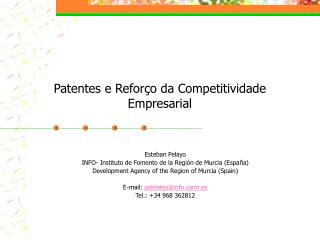 Patentes e Reforço da Competitividade Empresarial