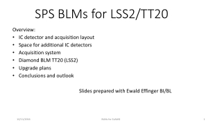 SPS BLMs for LSS2/TT20