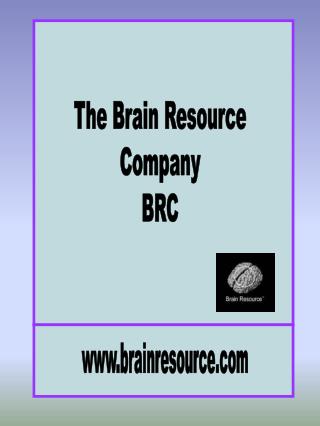 The Brain Resource Company BRC