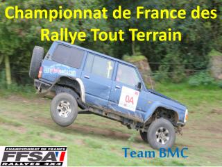 Championnat de France des Rallye Tout Terrain