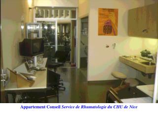 Appartement Conseil Service de Rhumatologie du CHU de Nice