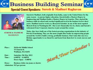 Business Building Seminar