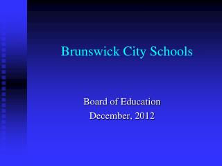 Brunswick City Schools