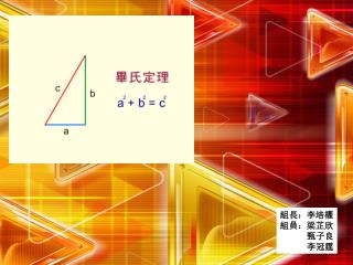 組長：李培權 組員：梁芷欣 甄子良 李冠霆