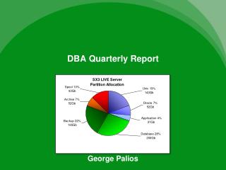 DBA Quarterly Report