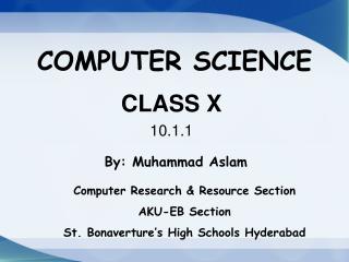 COMPUTER SCIENCE