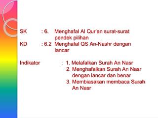 Menghafal Surat An Nashr