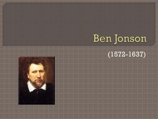 Ben Jonson