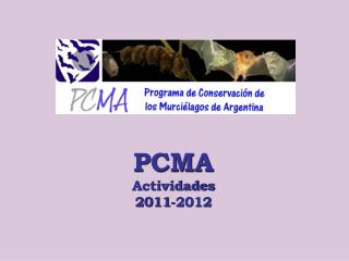 PCMA Actividades 2011-2012