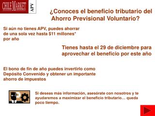 ¿Conoces el beneficio tributario del Ahorro Previsional Voluntario?