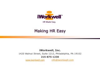 Making HR Easy