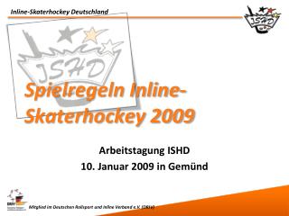 Spielregeln Inline-Skaterhockey 2009
