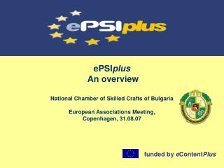 ePSI plus An overview