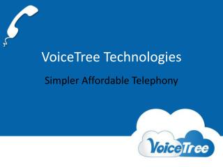 Simpler Affordable Telephony