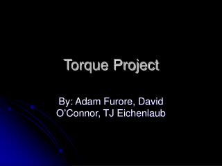 Torque Project