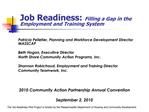 Job Readiness: Filling a Gap in the Employment and Training System