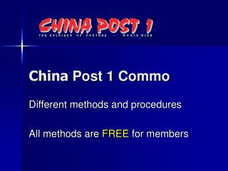 China Post 1 Commo