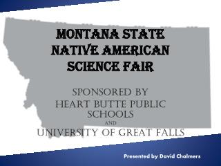 Montana State Native American Science Fair