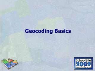 Geocoding Basics