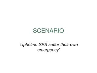 SCENARIO