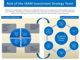 Role of the IAAM Investment Strategy Team