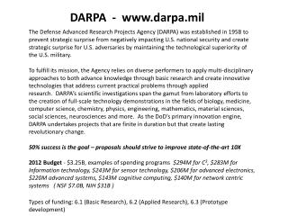 DARPA - darpa.mil