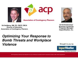 Optimizing Your Response to Bomb Threats and Workplace Violence